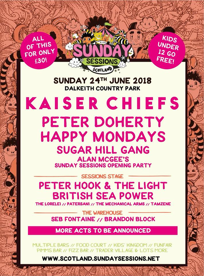 Sunday sessions poster